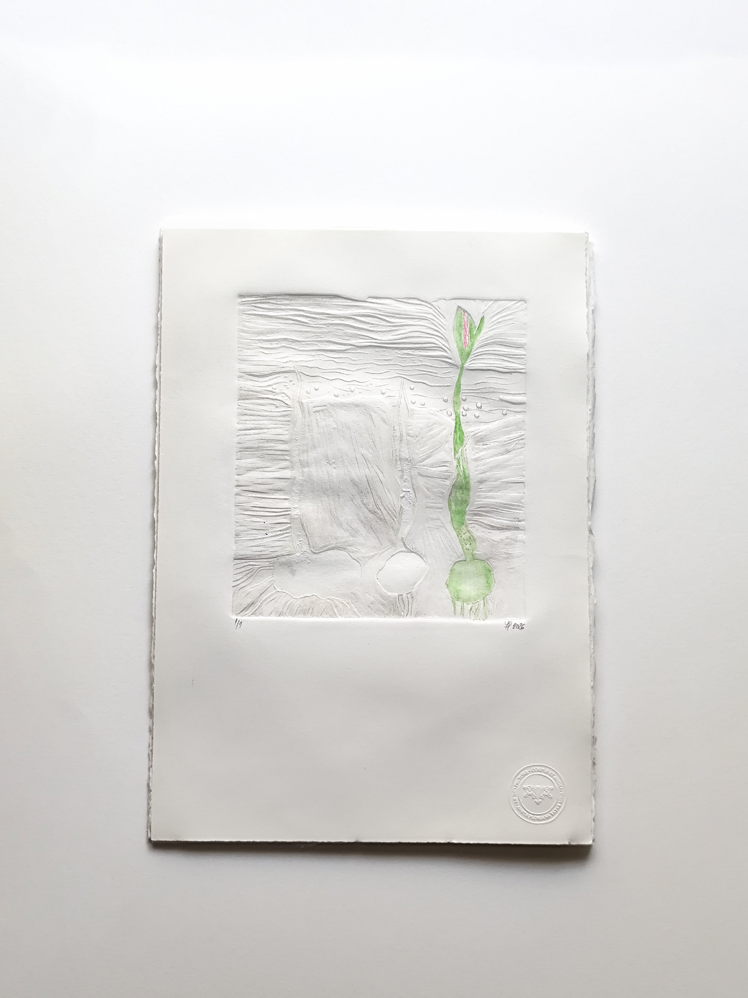 Primavera (Linograbado)