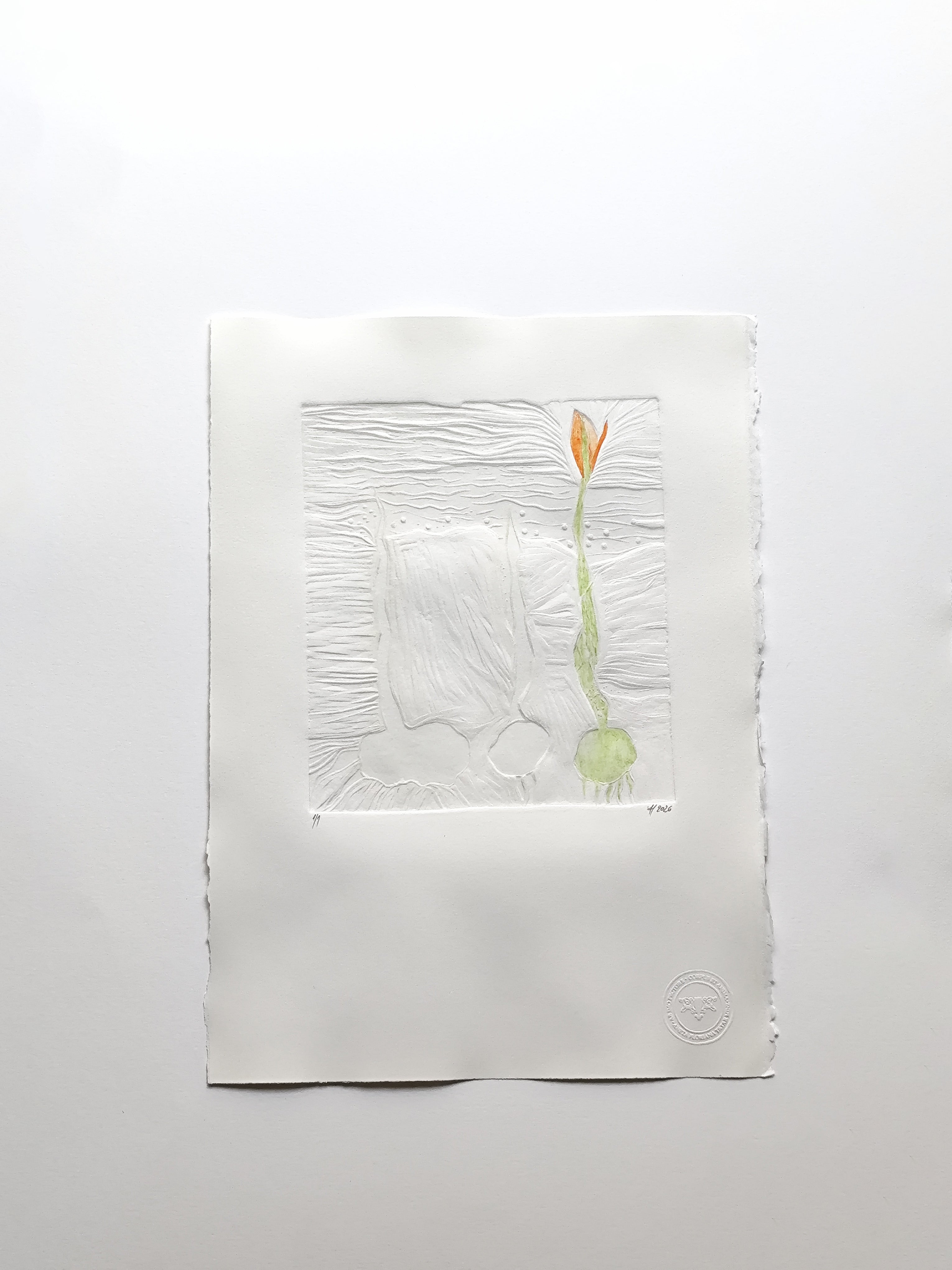 Primavera (Linograbado)